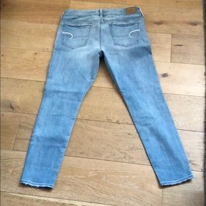 American Eagle Dusty Blue Jeggings